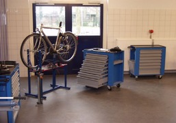 Blok Complete fiets werkplaatsen